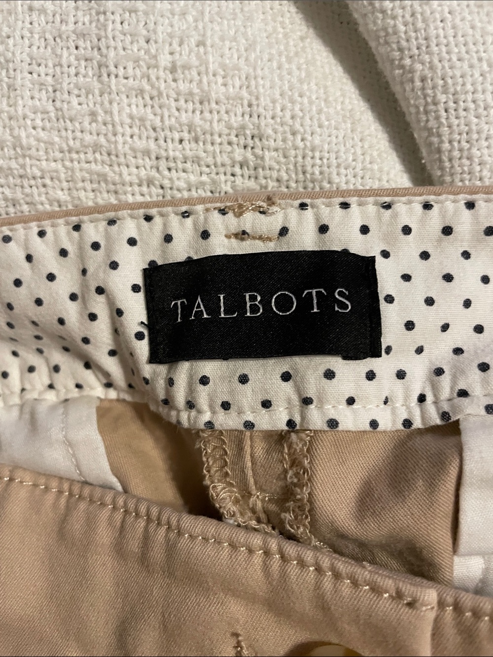 Talbots Beige Capris - Picture 3 of 5
